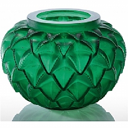 Lalique   Home Decor   Vases - Lalique Languedoc Vase Green