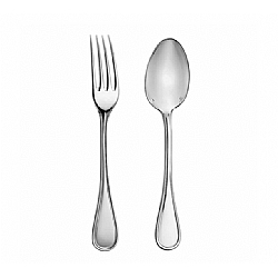 Christofle   Home Decor   Baby Gifts - Christofle Albi Silverplated Childrens Dinner Set 2 pieces