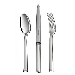 Christofle   Tabletop   Flatware - Christofle Silverplated Commodore 5pc Place Setting