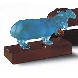 Daum   Animals   Wildlife - Daum Hippopotamus Turquoise