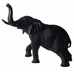Daum   Animals   Elephant - Daum Leroy Jean Francois Black elephant