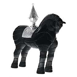Daum   Animals   Horse - Daum McConnico Hilton Cheval porteur de feu black