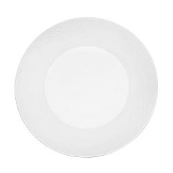 Haviland   Tabletop   Dinnerware - Haviland La Rosee White Large Dinner Plate