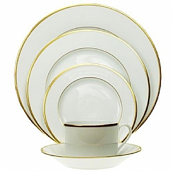 Haviland   Tabletop   Dinnerware - Haviland Orsay Gold 5pc Place Setting