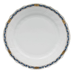 Herend   Tabletop   Dinnerware - Herend Chinese Bouquet Garland Black Sapphire Dinner Plate