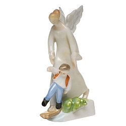 Herend   Home Decor   Figurines - Herend Guardian Angel White