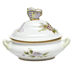 Herend   Home Decor   Table Accessories - Herend Mini Tureen Multicolor