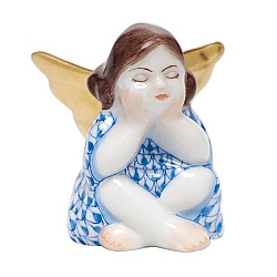 Herend   Home Decor   Figurines - Herend Heavenly Bliss Blue