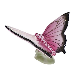 Herend   Animals   Butterflies - Herend Butterfly Raspberry