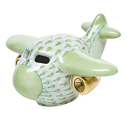 Herend   Home Decor   Accessories - Herend Airplane Key lime