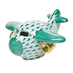 Herend   Home Decor   Accessories - Herend Airplane Green