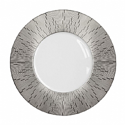 Haviland   Tabletop   Dinnerware - Haviland Infini Pestige Platinum Dinner Plate