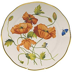 Herend   Tabletop   Dinnerware - Herend American Wildflowers 5 Piece Place Setting