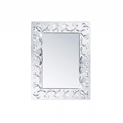 Lalique   Home Decor   Mirrors - Lalique Crystal Rinceaux Mirror small size