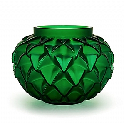 Lalique   Home Decor   Vases - Lalique Languedoc Small Vase Green
