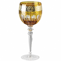 Versace   TableTop   Drinkware - Versace Gala Prestige Medusa Amber Red Wine