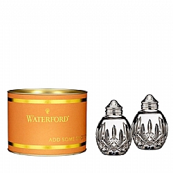 Waterford   Home Decor   Table Accessories - WATERFORD GIFTOLOGY LISMORE ROUND SALT AND  PEPPER SET