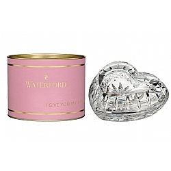 Waterford   Home Decor   Paperweights - WATERFORD GIFTOLOGY HEART BOX