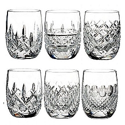 Waterford   Tabletop   Barware - WATERFORD LISMORE CONNOISSEUR HERITAGE TUMBLER ROUNDED SET OF 6