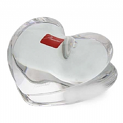 Baccarat   Accessories   Paperweights - Baccarat Zinzin Heart Large, Clear