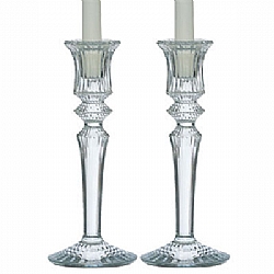Baccarat   Home Decor   Candlesticks - Baccarat Mille Nuits Clear Boxed Set of 2 Candlesticks