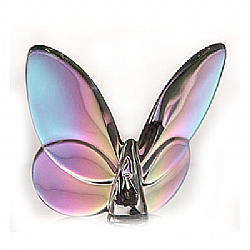 Baccarat   Animals   Butterflies - Baccarat Butterflies Lucky Iridescent 2 1/2