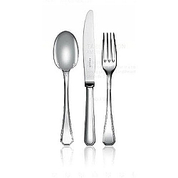 TableTop   Flatware - Christofle Silverplated America 5 piece place setting