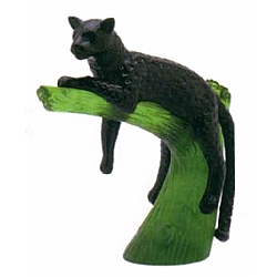 Daum   Animals   Wildlife - Daum Black Panther on Emerald Tree