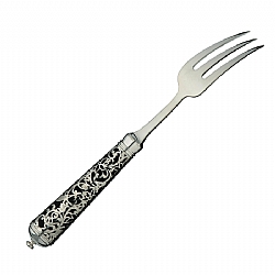 Ercuis   Tabletop   Flatware - Ercuis L'insolent Sterling Silver Black Dinner Fork