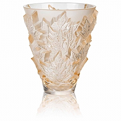 Lalique   Home Decor   Vases - Lalique Champs elysees small vase gold luster