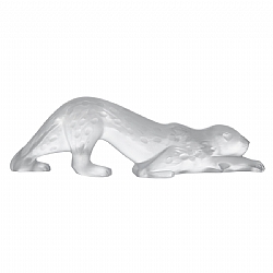 Lalique   Animals   Wildlife - Lalique Zeila Panther Clear, Small