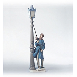 Lladro   Home Decor   Figurines - Lladro Lamplighter 5205