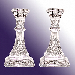 Waterford   Home Decor   Candlesticks - Waterford Lismore  Candlesticks  pair 6