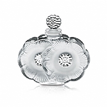 Lalique   Home Decor   Boxes and Perfume Bottles - Lalique 2 Fleurs Perfume Bottle