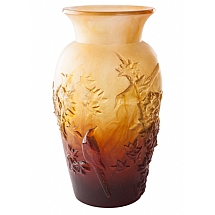 Daum   Home Decor   Vases - Daum Kariyazaki Shogo Amber Autumn vase