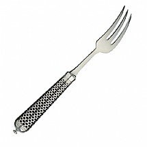 TableTop   Flatware - Ercuis Calypso Sterling Silver Black Dinner Fork