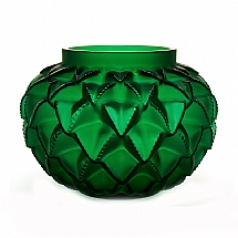 Lalique   Home Decor   Vases - Lalique Languedoc Grand Vase Green