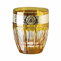 Versace   Tabletop   Drinkware - Versace Gala Prestige Medusa Amber Whiskey  DOF
