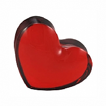 Baccarat   Accessories   Paperweights - Baccarat Zinzin Hearts Red Large