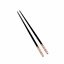 TableTop   Flatware - Christofle Jardin d'Eden Japanese Chopsticks Pink Gold