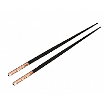 TableTop   Flatware - Christofle Jardin d'Eden Chinese Chopsticks Pink Gold