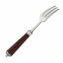 TableTop   Flatware - Ercuis Sterling Silver Conde Torsade Rosewood Dinner Fork