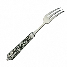TableTop   Flatware - Ercuis L'insolent Sterling Silver Green Dinner Fork