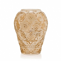 Lalique   Home Decor   Vases - Lalique Anemones Vase Gold Luster