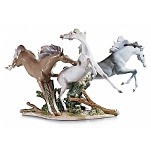 Lladro   Animals   Horse - Lladro Born Free 1420