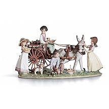 Lladro   Home Decor   Figurines - Lladro Enchanted outing