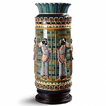 Lladro   Home Decor   Figurines - Lladro Archers Frieze Vase