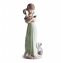 Lladro   Home Decor   Figurines - Lladro Don't Forget Me! 5743