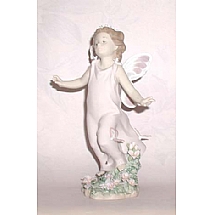Lladro   Home Decor   Figurines - Lladro Butterfly Wings 6875
