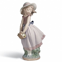 Lladro   Home Decor   Figurines - Lladro Pretty Innocence 8246